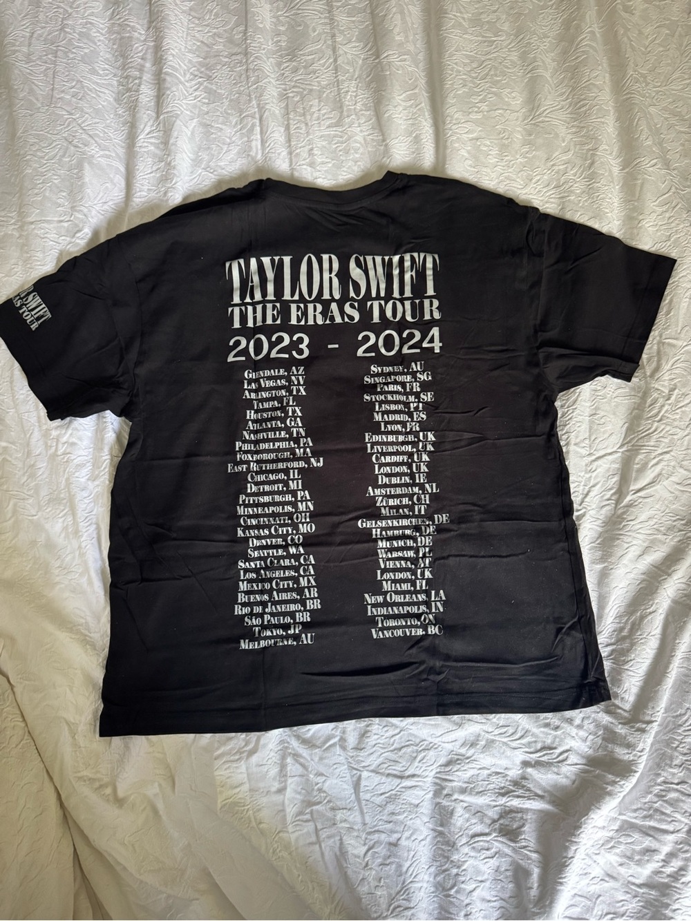 Taylor Swift The Eras Tour Concert Tee - Picture 2 of 5
